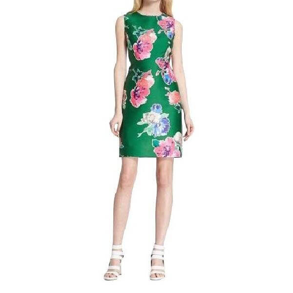 Kate Spade Floral-Print Sleeveless Dress
