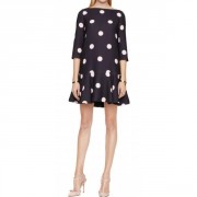 Kate Spade New York 'spotlight' drop waist polka dot dress