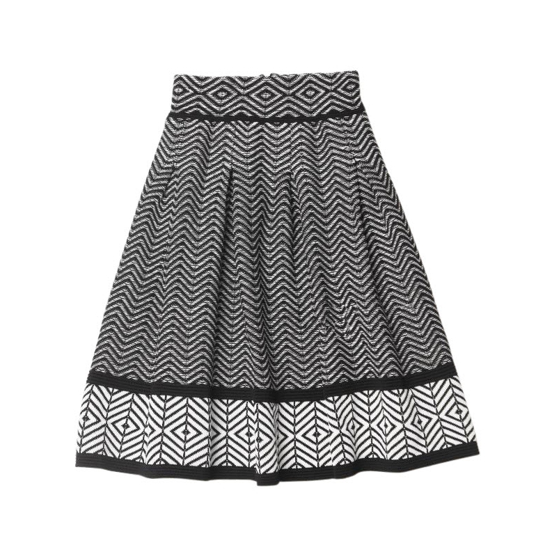 Maje Jupon Jacquard Knit Mini Skirt – evaChic