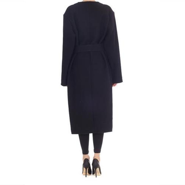 Céline Self-Tie Wool & Cashmere Coat – evaChic