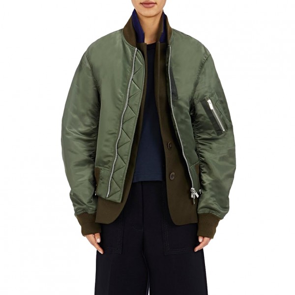 Sacai Layered Bomber Jacket | evaChic