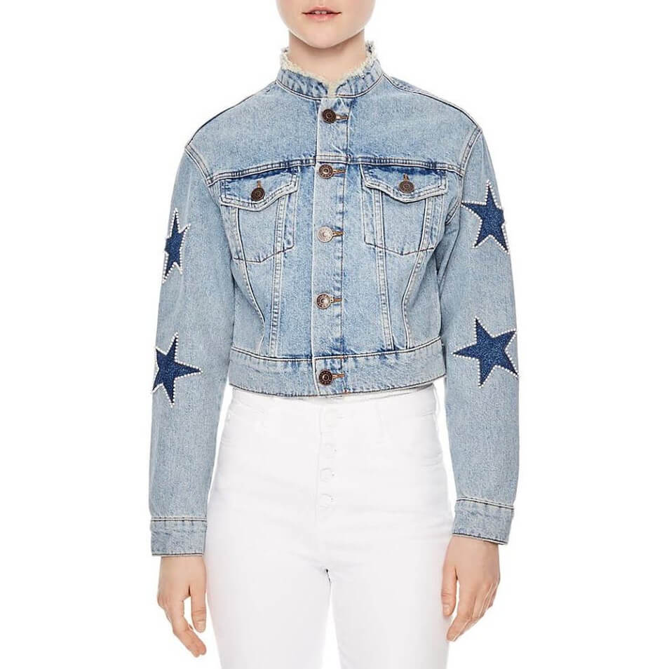 jean jacket with stars