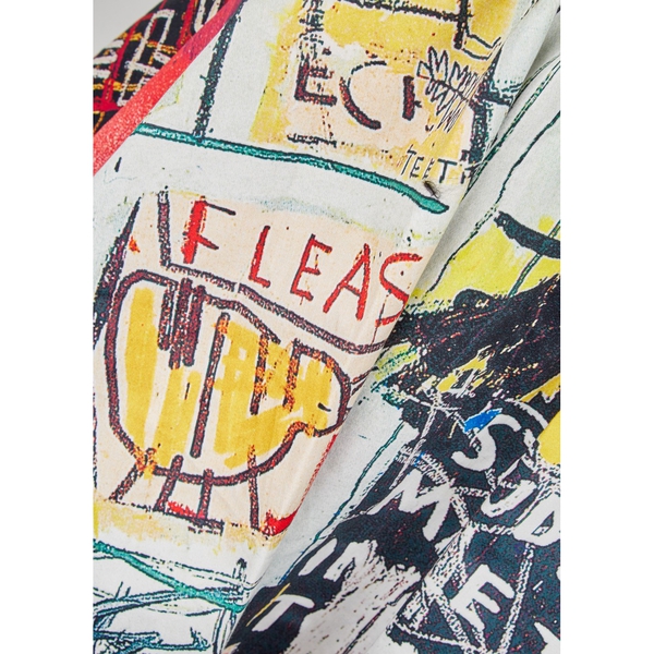 Alice + Olivia X Basquiat Earla Printed Stretch Cotton Skirt – evaChic