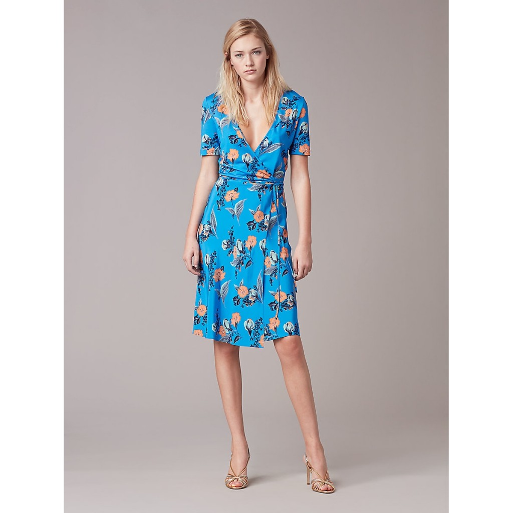 Dvf short sleeve wrap 2024 dress