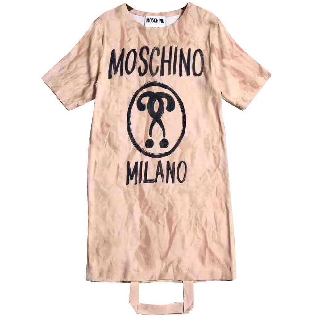 https://www.evachic.com/wp-content/uploads/2017/07/Moschino-Printed-Logo-Paper-Bag-T-shirt-Dress-1.jpg