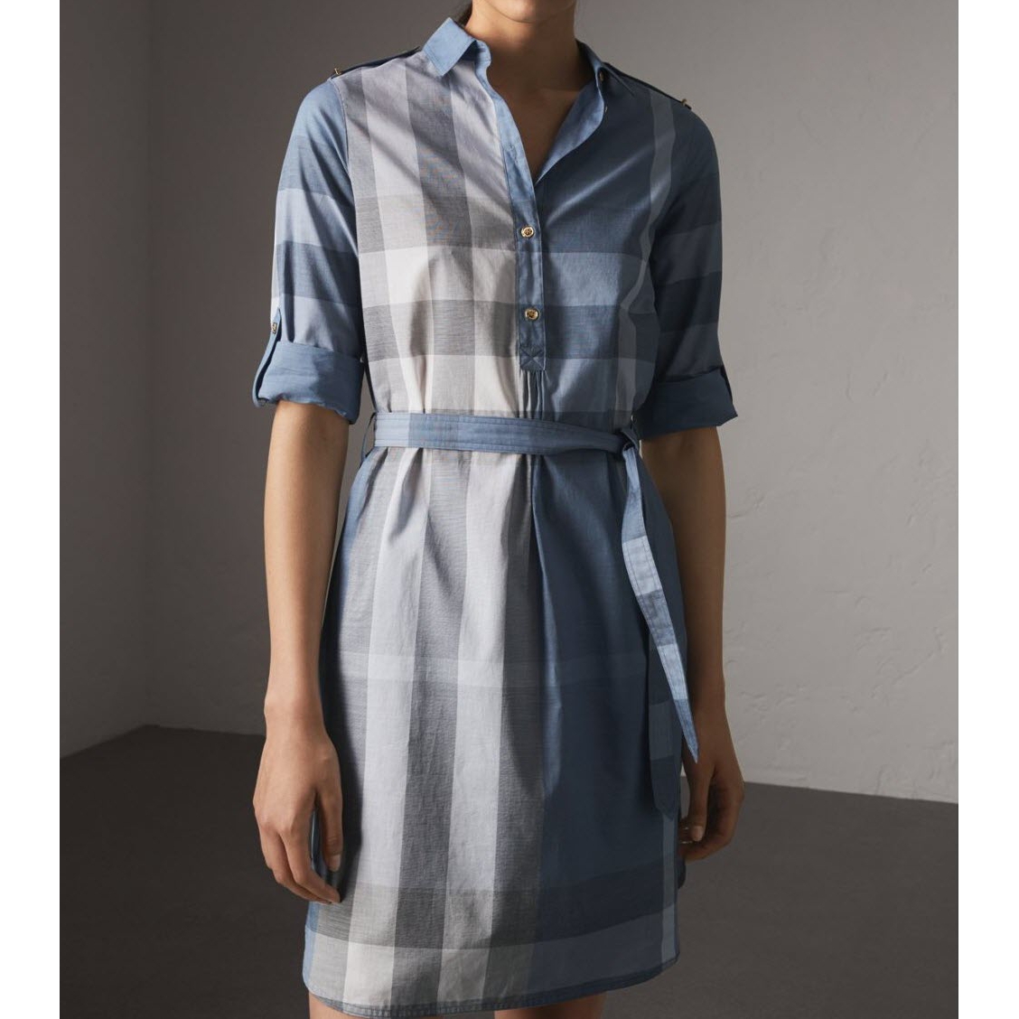 Maxi dresses Burberry - Monogram print tie-waist dress - 8025041