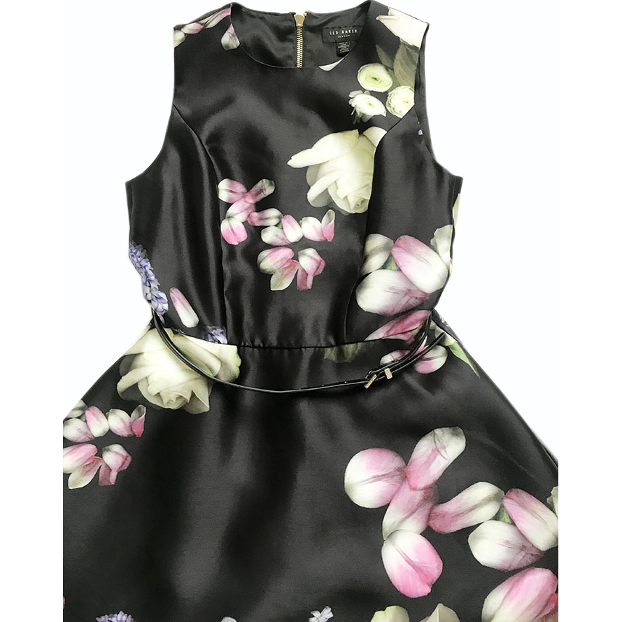 Ted Baker Rosa Kensington Floral Midi Dress