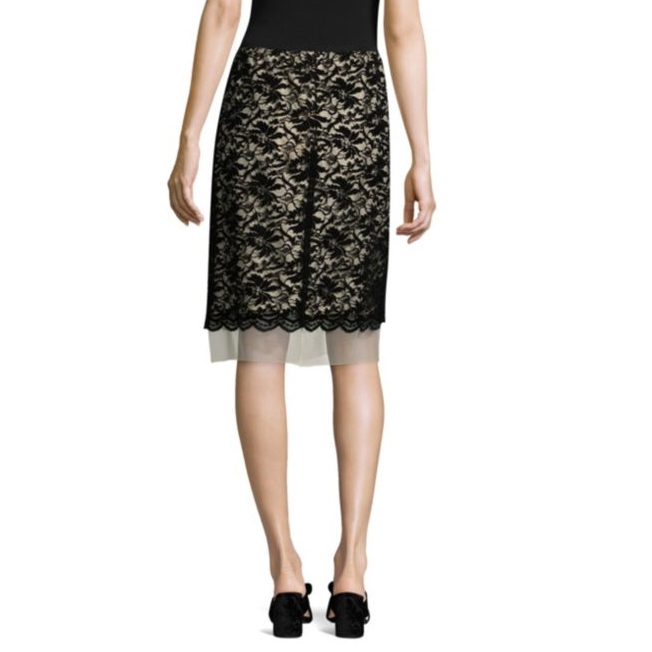 Marc Jacobs Lace Overlay Skirt – evaChic
