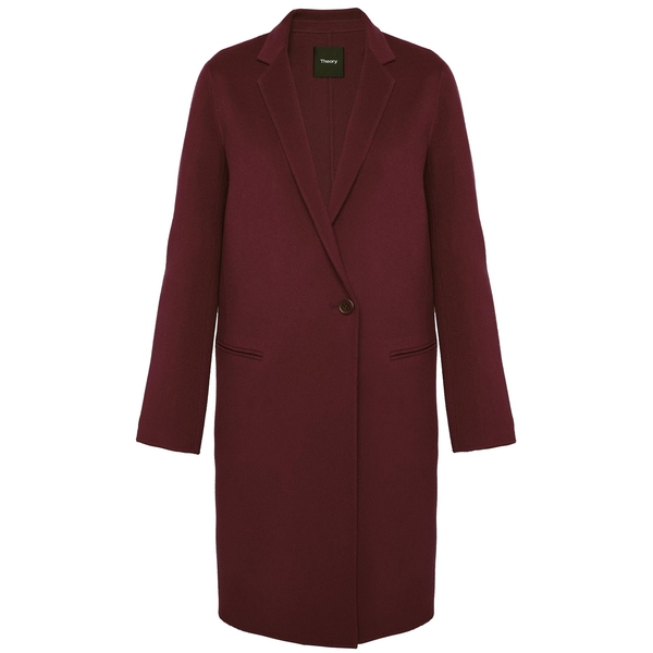 Theory Double-Faced Wool & Cashmere Coat