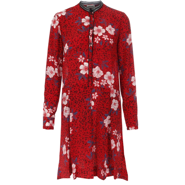 Zadig & Voltaire Ruti Pensee Floral Silk Dress – evaChic