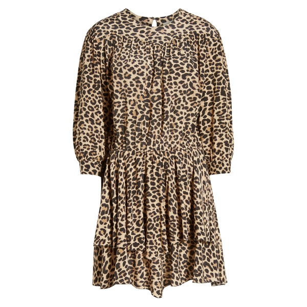 zadig voltaire leopard dress