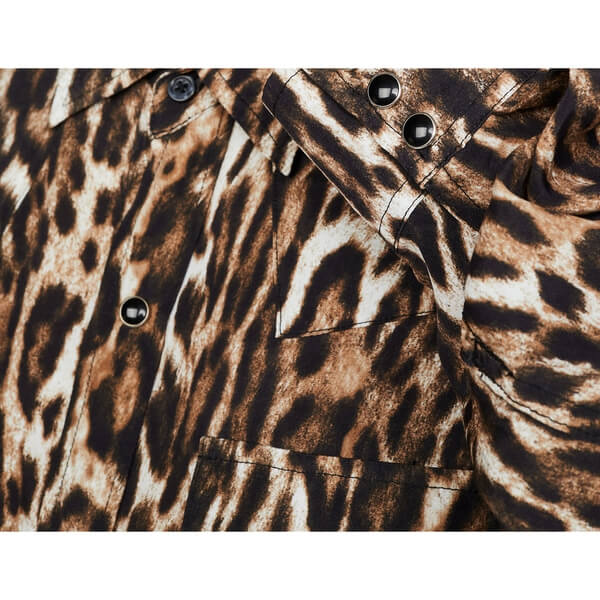 R13 Oversized Leopard-Print Cowboy Shirt – evaChic