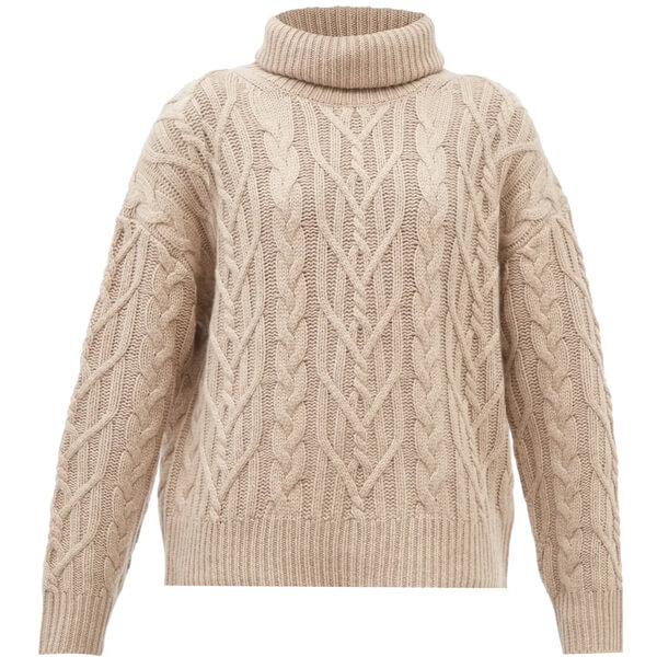 Barbara I Gongini Chunky Cable Knit Sweater, $780, farfetch.com