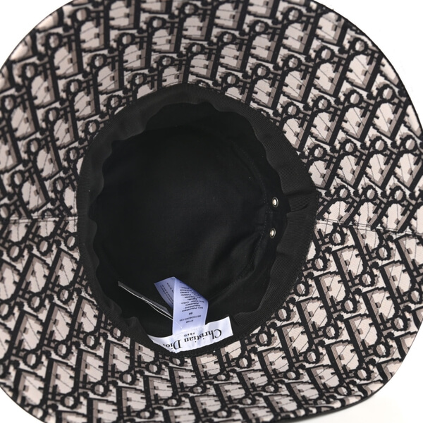 Christian Dior Black Veil Bucket Hat